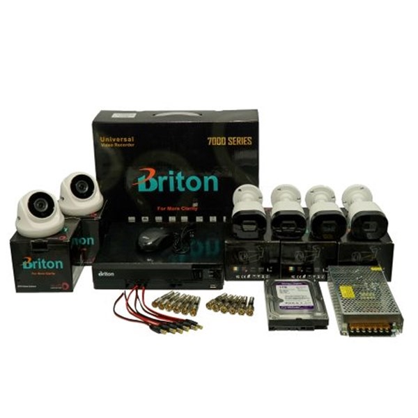 Package of six CCTV cameras in Brighton pack6 bri3