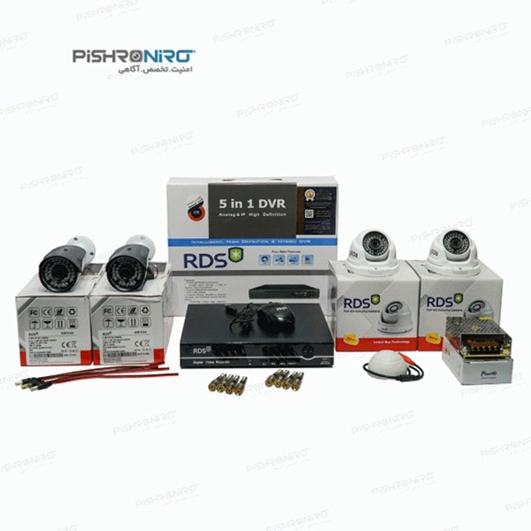 Pack of four RDS CCTV cameras pack4 RDS4